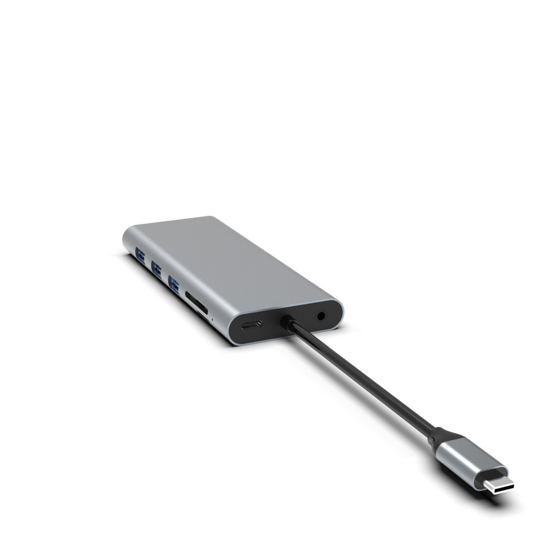 5-في-1 محور USB C مع Ethernet USB A Rj45 محول نوع C محطة توصيل MacBook