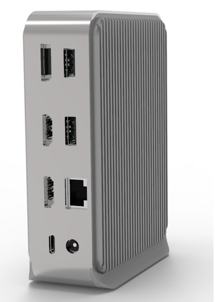 محطة توصيل 14 منفذ USB-C 65w Chromebook معتمدة شاشات ثلاثية 4K 3.5mm جاك الصوت لأجهزة الكمبيوتر المحمولة