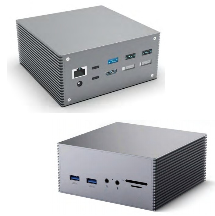 16 في 1 ثاندربولت 4 محطة توصيل 3 شاشات ماك USB 3.0 كمبيوتر محمول عالمي DP USB C مع مصدر الطاقة المتردد