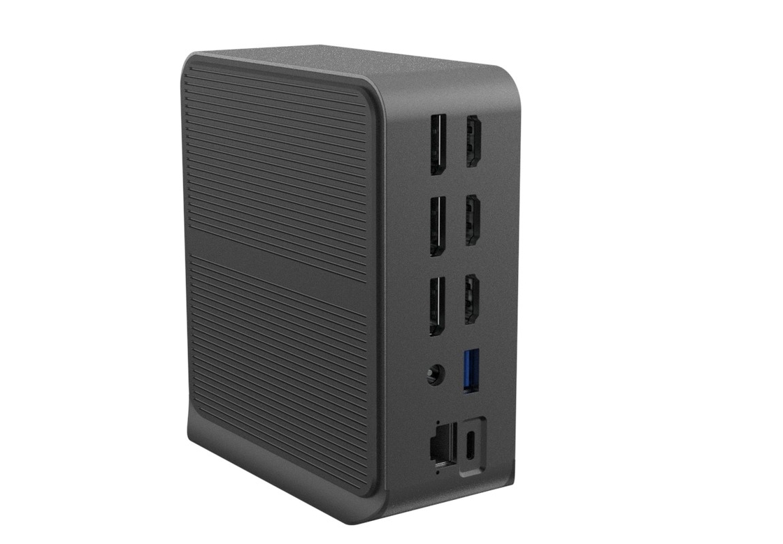 Thunderbolt Dock Triple Monitor 18-In-1 محطة توصيل USB C محور USB C إمكانية فتح