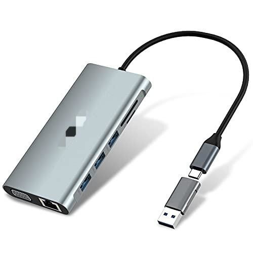 دعم العرض 60 هرتز/30 هرتز محول USB من النوع C للاتصال الخالي من المشاكل