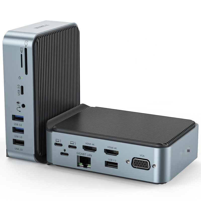 مركز شحن محطة الوصول من نوع C مع دقة HDMI 4K لجهاز Macbook