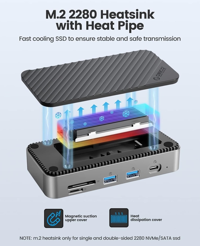 شحن سريع 16 في 1 محول USB C للهاتف المحمول الكمبيوتر المحمول 4K HDMI RJ45 PD