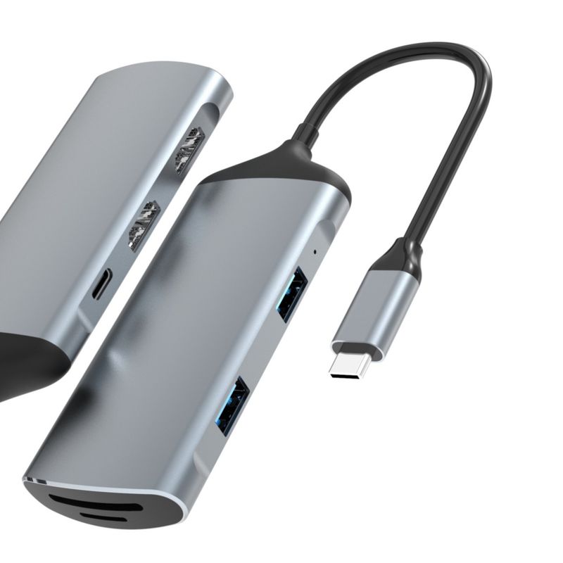 محول USB C بطاقة Sd بطاقة TF فتحات بطاقة USB 3.0/2.0 نوع C محول لنقل البيانات