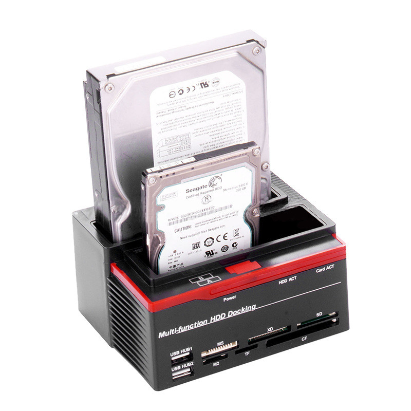 NVMe M.2 Duplicator Dual-Bay Offline Clone USB C إلى محطة توصيل NVME لأقراص M2 SSD M Key الصلبة