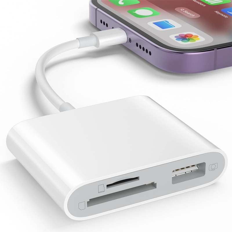 3-سلاوت USB نوع C إلى كارت محول فلاش مضغوط قارئ بطاقة Micro SD لMacBook Pro
