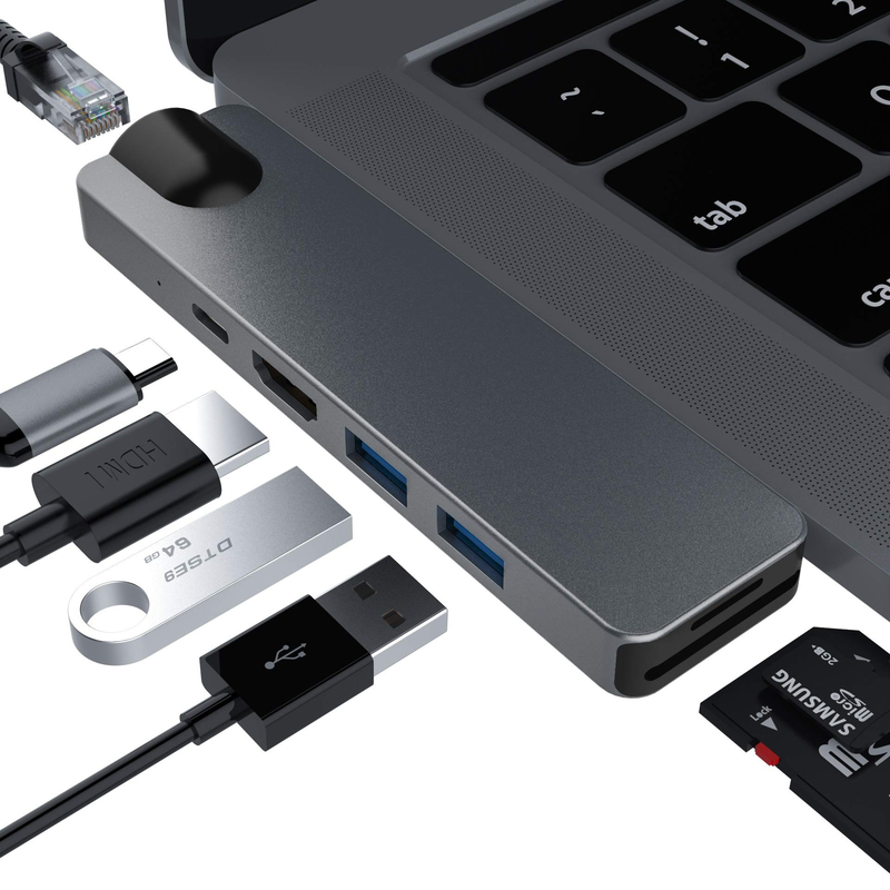 Vga Hub HDMI USB C محطة توصيل USB C Multi Hub Splitter Concentrator محطة توصيل حاسوب محمولة