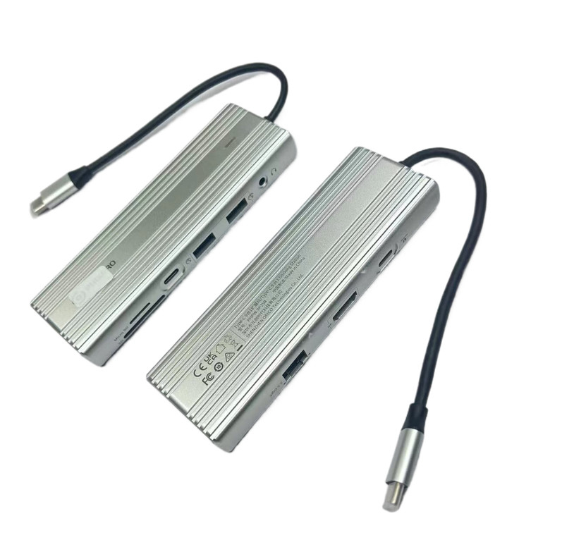 5 منفذ 5 في 1 محطة توصيل محور USB C USB-C إلى HDMI USB A 3.0 PD 100W
