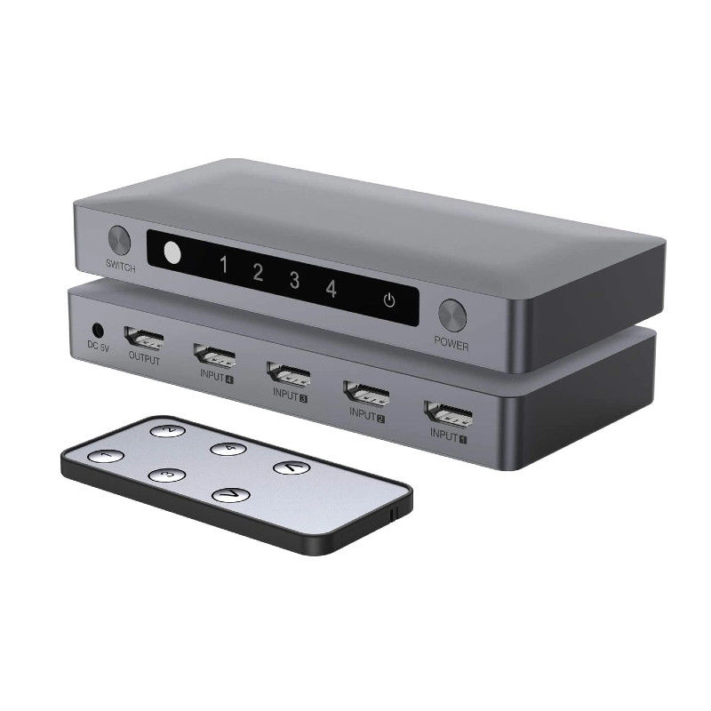 4K Ultra Hd Hdmi Switch 4Kx2K 4 Port 4Port Video Splitter 1x4 4K30Hz HDMI V1.4 Splitter 1 في 4 خارج 4K 3D 1080P