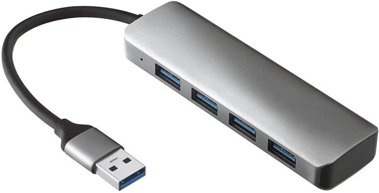 محور USB 3.0 إلى 6 منافذ ومحول إيثيرنت 1000Mbps للتوافق بين الذكور والإناث