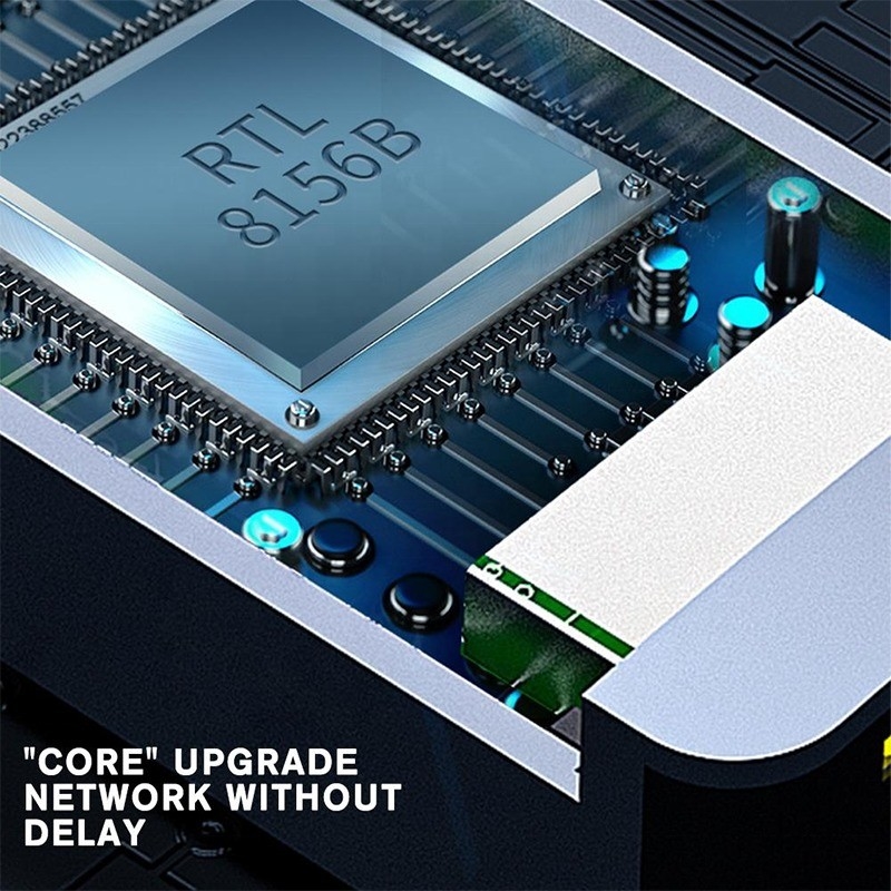 2 في 1 ألومنيوم USB 3.0 نوع C محول Ethernet للاتصال بالشبكة السريع والمستقر