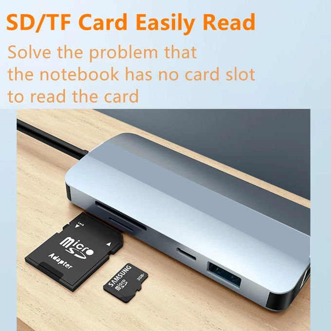 13 في 1 محطة توصيل محور USB C العرض المزدوج العرض الثلاثي مع الصوت