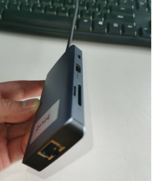 4K HDMI 9 في 1 محور USB-C مع محطة توصيل USB 3.1 متعددة الموانئ محول Mac Notebook