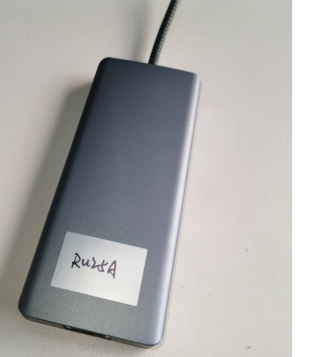 4K HDMI 9 في 1 محور USB-C مع محطة توصيل USB 3.1 متعددة الموانئ محول Mac Notebook
