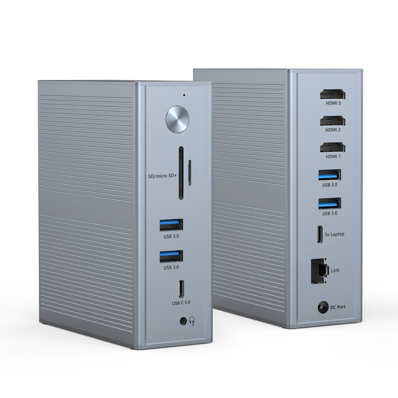 مصدر الطاقة Subosen USB-C PD 100W محطة توصيل USB-C للتوافق السريع والسلس مع الأجهزة