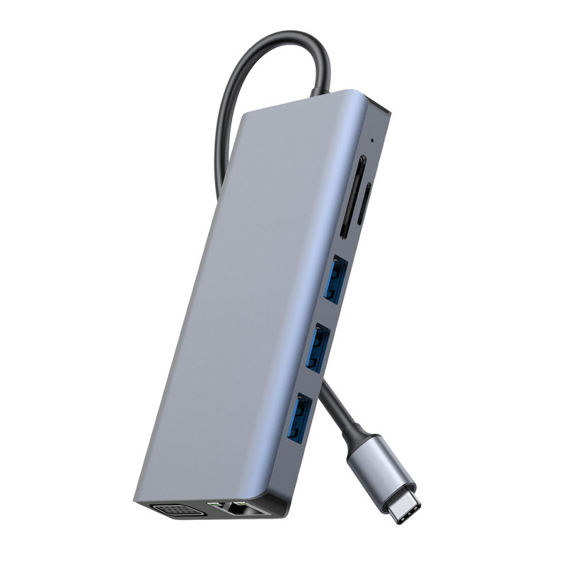 محطة توصيل USB-C الجمع المثالي لنوع واجهة USB 3.1 وتوصيل منفذ Type C