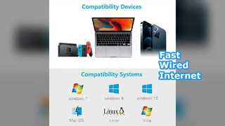 محول جيجابت إيثرنت USB 3.0 سريع ومستقر